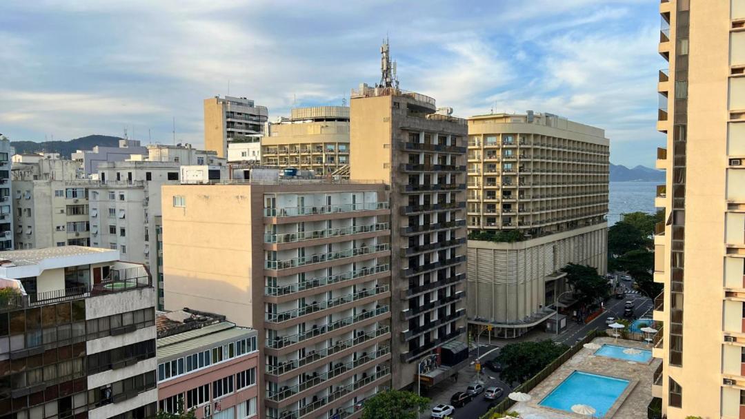 Flat Copacabana Com Garagem ริโอเดจาเนโร ภายนอก รูปภาพ
