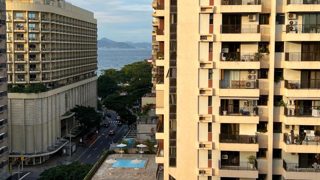 Flat Copacabana Com Garagem ริโอเดจาเนโร ภายนอก รูปภาพ