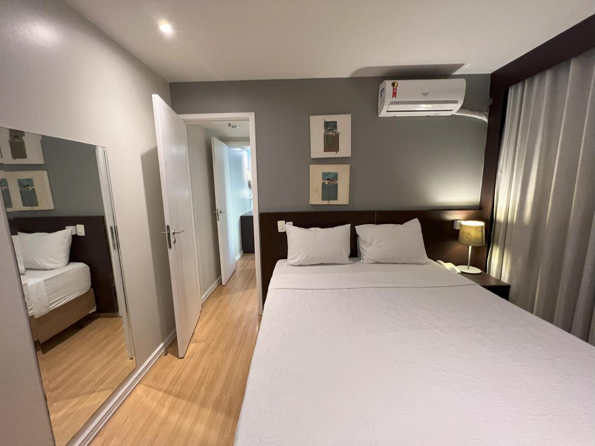 Flat Copacabana Com Garagem ริโอเดจาเนโร ภายนอก รูปภาพ