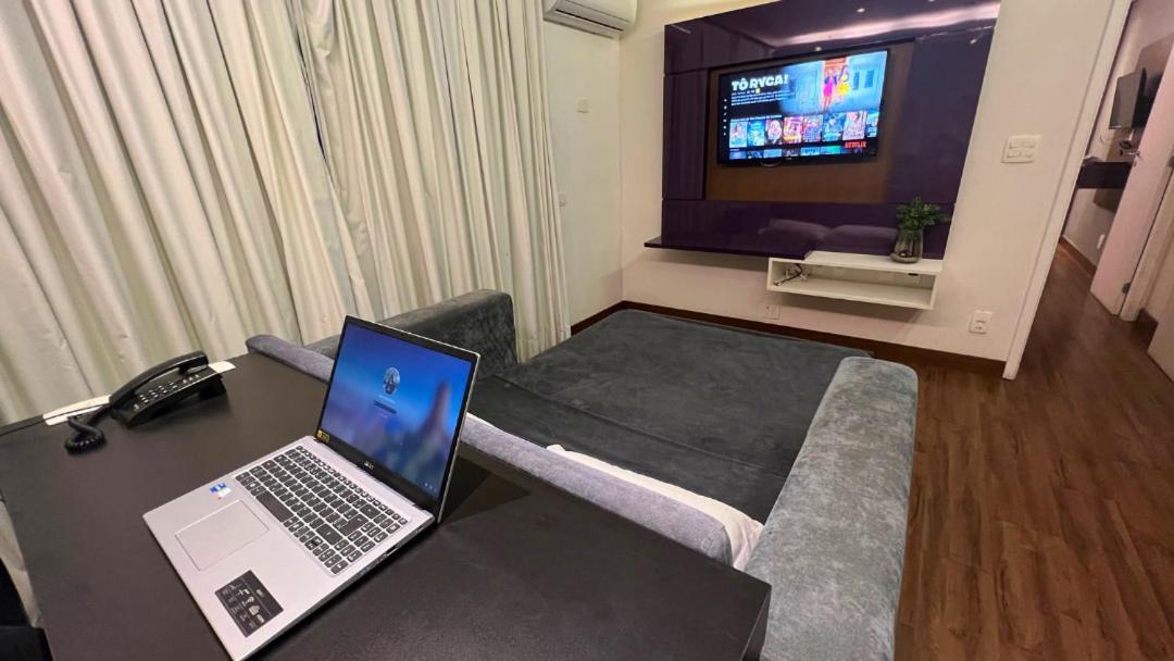 Flat Copacabana Com Garagem ริโอเดจาเนโร ภายนอก รูปภาพ