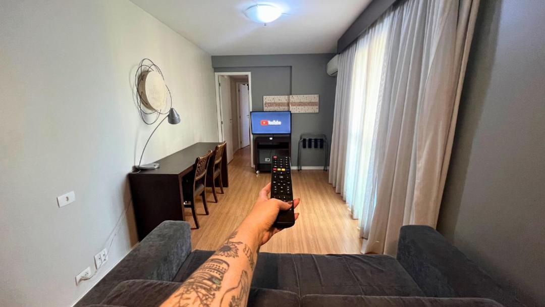 Flat Copacabana Com Garagem ริโอเดจาเนโร ภายนอก รูปภาพ